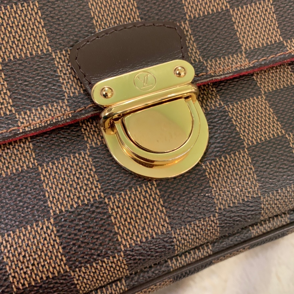 👑✅PRICE FIRM✅AUTHENTIC Louis Vuitton Damier Ebene RAVELLO - Picture 13 of 17